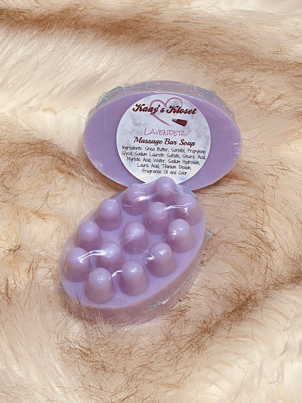 Lavender Massage Bar Soap