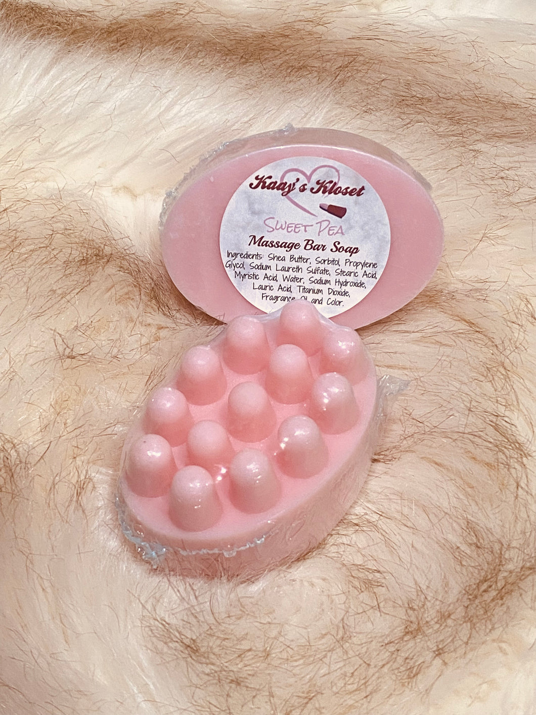 Sweet Pea Massage Bar Soap