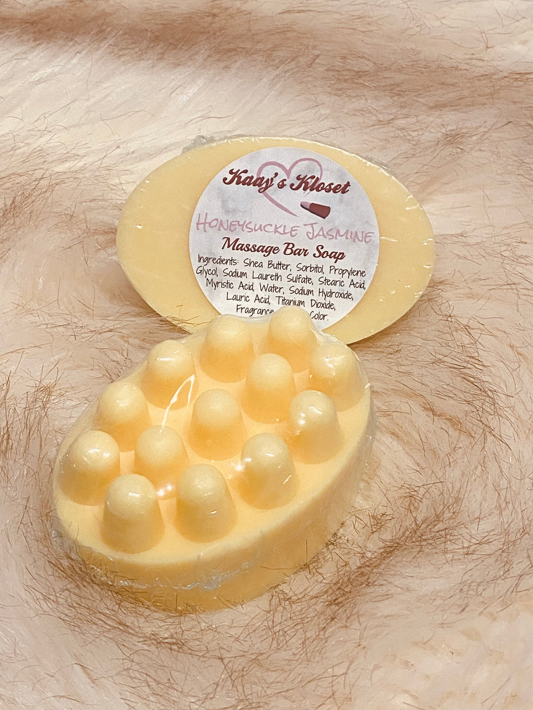Honeysuckle Jasmine Massage Bar Soap