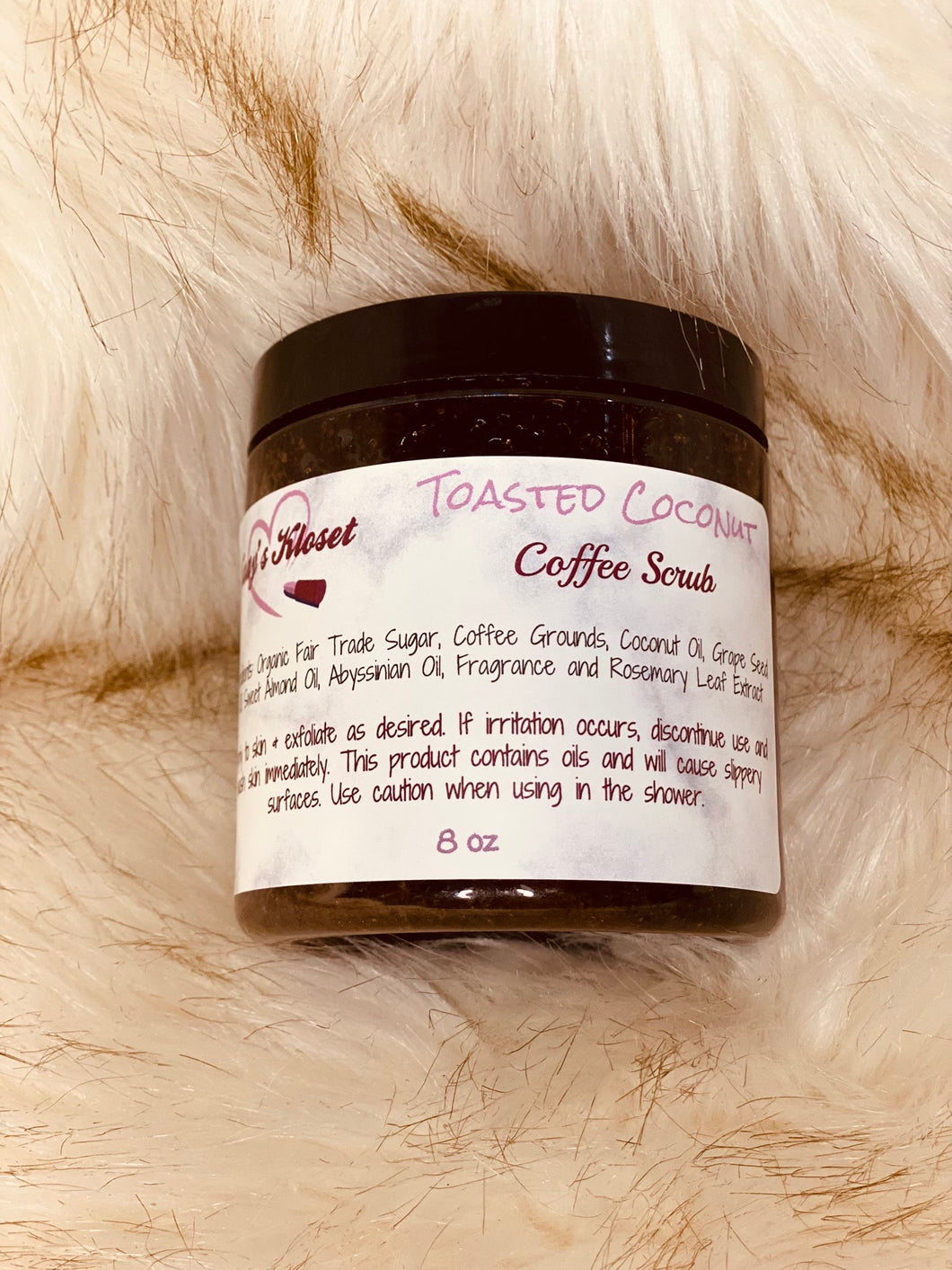 Toasted Coconut Coffee Scrub - Kaay's Kloset